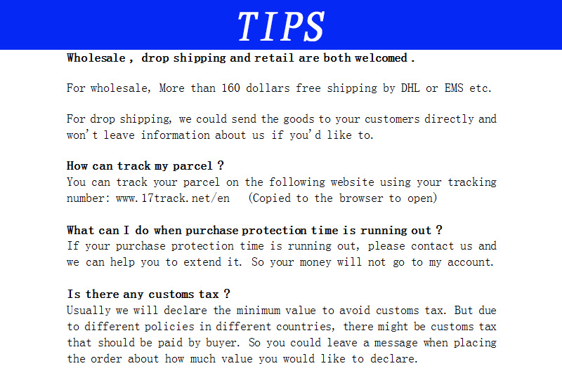 tips