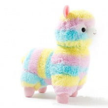 Children’s 50cm/30cm Colorful Rainbow stuffed Arpakasso Alpacasso cute Alpaca Llama Plush kids Xmas gifts Free