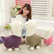 Kawaii Sheep Alpaca Dolls Plush Toys Stuffed Llama Yamma Pillow Soft Cushion Favorite Kids Toys Birthday Christmas Gifts F061